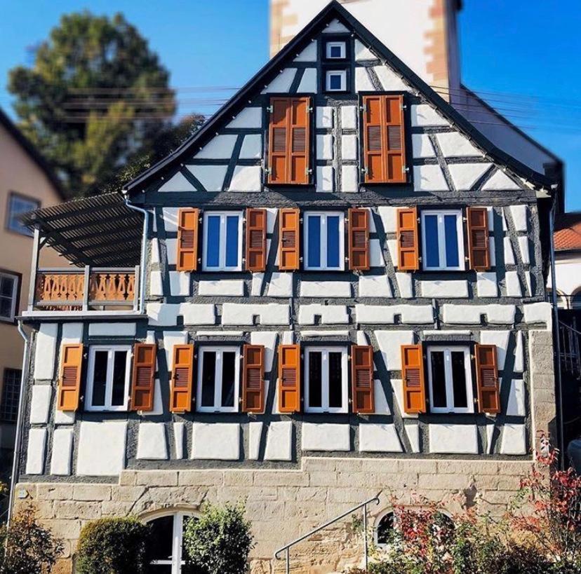 Апарт отель Goldenes Hausle Sulzbach an der Murr Экстерьер фото
