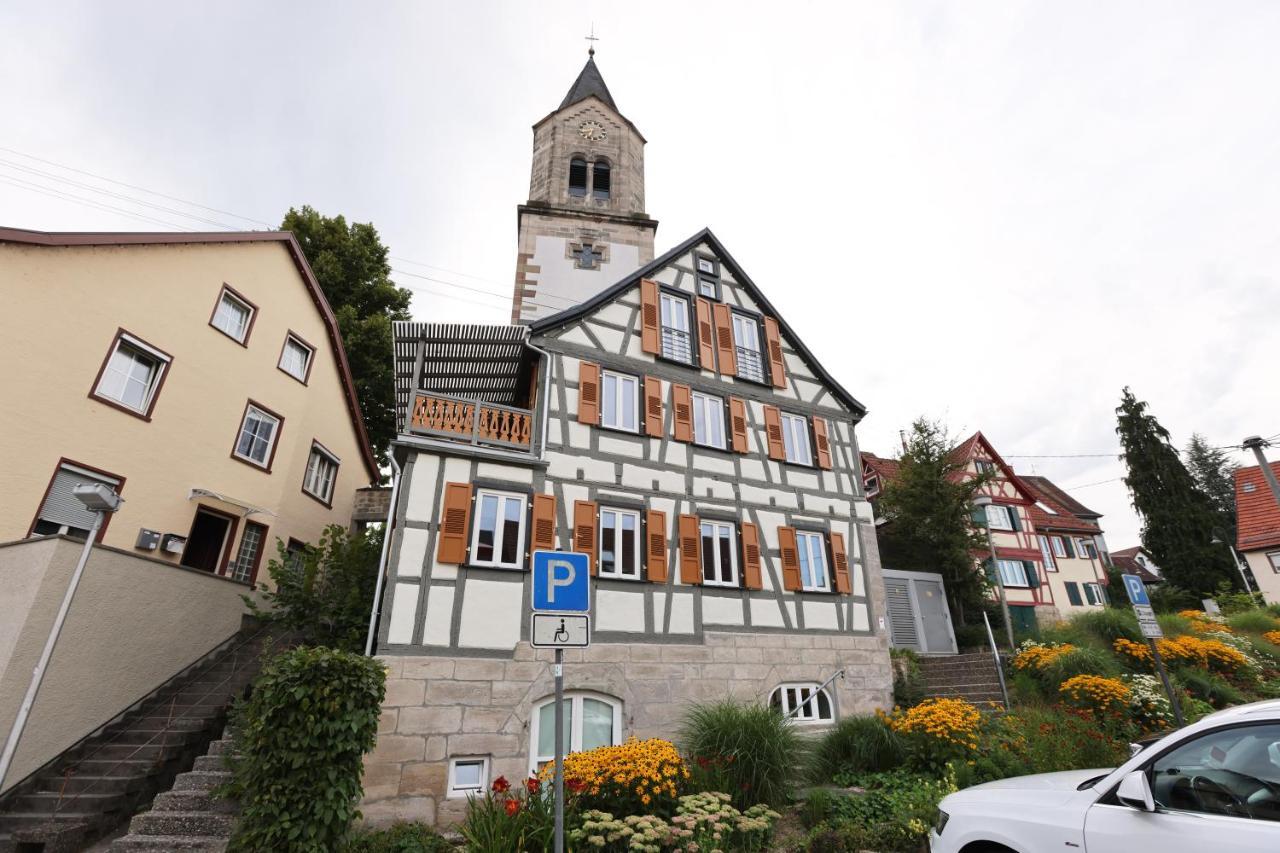 Апарт отель Goldenes Hausle Sulzbach an der Murr Экстерьер фото